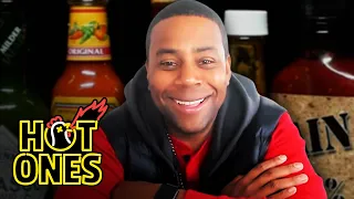 Kenan Thompson Becomes a Card-Carrying Spiceman While Eating Spicy Wings | Hot Ones