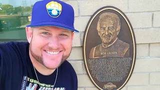 Sitting in Cheap Seats w/ BOB UECKER at American Family Field | Old MILLER PARK