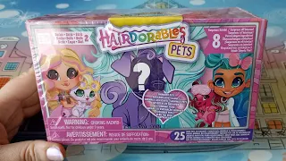 Распаковка и обзор игрушки HairDorables Pets