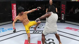 UFC4 Bruce Lee vs Black Chubby EA Sports UFC 4 - Epic Fight