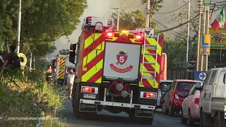 BOMBEROS LLEGANDO A 3RA ALARMA DE INCENDIO EN PUENTE ALTO  12/01/24