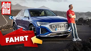 Audi Q8 e-tron (2023) | Neuer Name, aufgefrischte Ringe | Erste Fahrt mit Holger Preiss