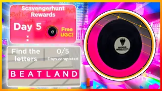 💿 [ИВЕНТ] ДЕНЬ 1 - BORIS BREJCHA VINYL RECORD SHIELD , BEATLAND | РОБЛОКС | #ROBLOX