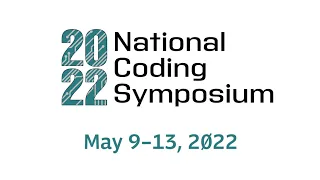 Join us for the 2022 National Coding Symposium