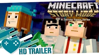 MINECRAFT STORY MODE Teaser Trailer PS4 I PS3 [ENG]