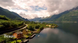 One minute of beautiful Norway with GoPro drone