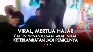 Viral! Mertua Hajar Calon Menantu saat Akad Nikah, Berikut Videonya