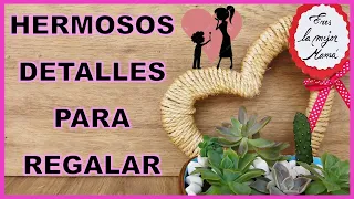 HERMOSOS DETALLES PARA REGALAR EN EL DÍA DE LA MADRE // manualidades para vender // crafts for mom