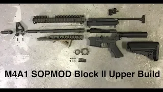 M4A1 SOPMOD Block II Upper Build