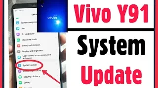 Vivo Y91 | How To Start System Update