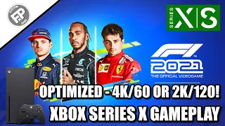 F1 2021 - Xbox Series X Gameplay (60fps)