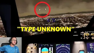 My First "UFO" Encounter in Microsoft Flight Simulator (with ATC) FlyByWire A320neo