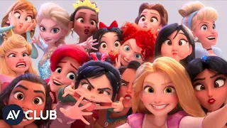 Ralph Breaks The Internet's animators explain how the Disney princess scene came together