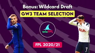 FPL GW3 Team Selection | Fantasy Premier League 2020/21