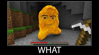 Minecraft wait what meme part 345 realistic minecraft Gegagedigedagedago