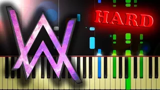 ALAN WALKER - FADED - Piano Tutorial