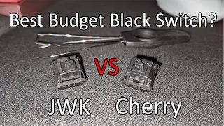 JWK Black vs Hyperglide MX Black Switch Sound Comparison