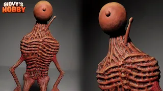 Bell Ringer Sculpture ➤ Trevor Henderson Creatures ★ Polymer Clay Tutorial