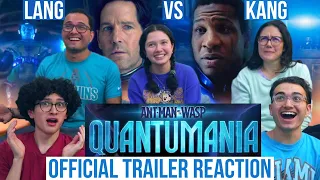 ANTMAN and the WASP: QUANTUMANIA OFFICIAL TRAILER REACTION!! | MaJeliv Reactions l Lang vs Kang