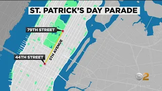 2023 NYC St. Patrick's Day Parade begins at 11 a.m. Friday