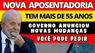 AGORA É LEI! GOVERNO LIBEROU NOVA APOSENTADORIA PARA QUEM TEM MAIS DE 55 ANOS! QUEM TEM DIREITO?