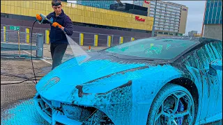 How Lamborghinis are Professionally Cleaned