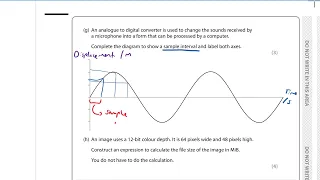 Pearson Edexcel GCSE Computer Science Sample Paper 1 Walkthrough