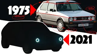 1975 Volkswagen Golf GTI Redesign - What if it was made TODAY?