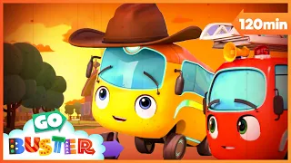 🤠 Learn about Cowboys with Buster! | Go Learn With Buster | Videos for Kids