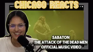SABATON - The Attack Of The Dead Men Official Music Video | First Time Reaction