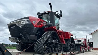 New 715 Horsepower Case IH Quadtrac Tractor Arrives At The Farm Season 5 Episode 3