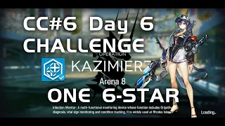 CC#6 Day 6 - Arena 8 Challenge | Ultra Low End Squad | OPERATION WILD SCALES |【Arknights】