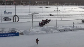 Московский ипподром. Бега. 25.02.18. Заезд 2(90). ПРИЗ ПАМЯТИ ПОЛКОВНИКА А.А.МАРЧЕНКО