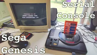 Geek Rant #7 : Sega Genesis/Megadrive Serial Console and Homemade Dev Cart
