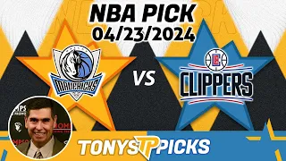 Dallas Mavericks vs. LA Clippers 4/23/2024 FREE NBA Picks and Predictions on NBA Betting Tips