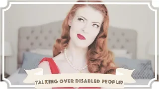 Is it ever OK to talk over a disabled person? [CC]