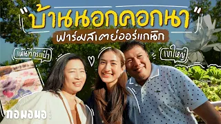 “บ้านนอกคอกนา” ฟาร์มสเตย์เก็บผักกินเอง กิจกรรมเยอะ ที่เขาใหญ่ | กอมอนอ