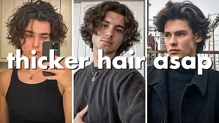 how to grow thicker hair for guys (no bs guide)