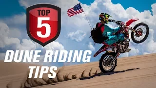 Top 5 Motorcycle Sand Dune Riding Tips