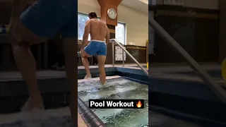 5 Move Pool Workout! 🔥 #poolworkout #shorts #shortys #glutes