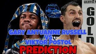 GARY ANTUANNE RUSSELL VS VIKTOR POSTOL : PREDICTION