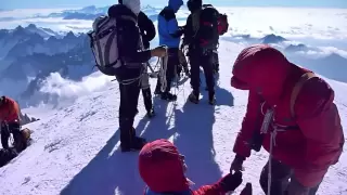Mont Blanc 4810m npm. route Aiguille du Gouter  full story Movie by Heliasz