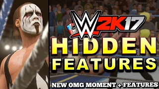 WWE 2K17: HIDDEN FEATURES Extra (NEW Things You Should Know About #WWE2K17)