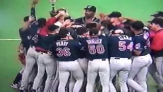 Cleveland Indians Clinch 1995 American League Pennant!