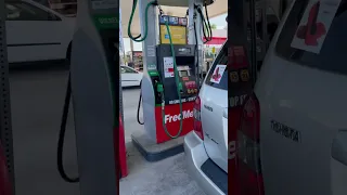Цены на бензин в Америке.