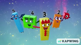 Numberblocks Intro but Spongebob, Bob, and Larry are singing it