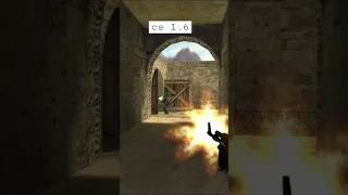 Old school games Counter Strike 1.6 #shorts #reels #video #headshot