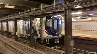 MTA NYC Subway R46, R160, R179, & R211 A, C,  & E Trains @ 14th Street - 8th Avenue (7/31/23)