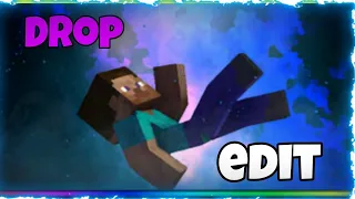 Minecraft Drop Edit with Shaders 4K 60fps (RUDE - Eternal Youth)