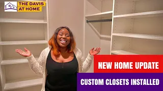 New House Update 2021 | Custom Closet | Home Decor | New Construction Home | Ryan Home Normandy